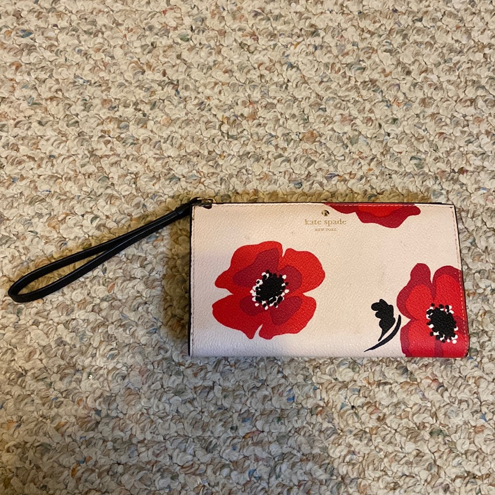 Kate Spade floral wallet